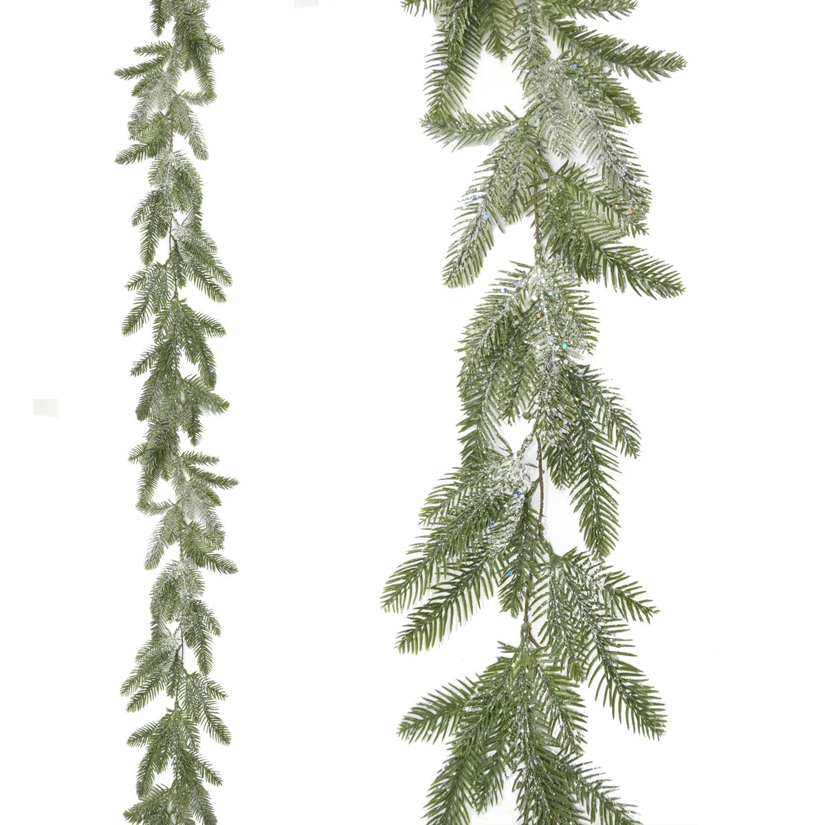 Frosted Fir Christmas Garland - 120cm