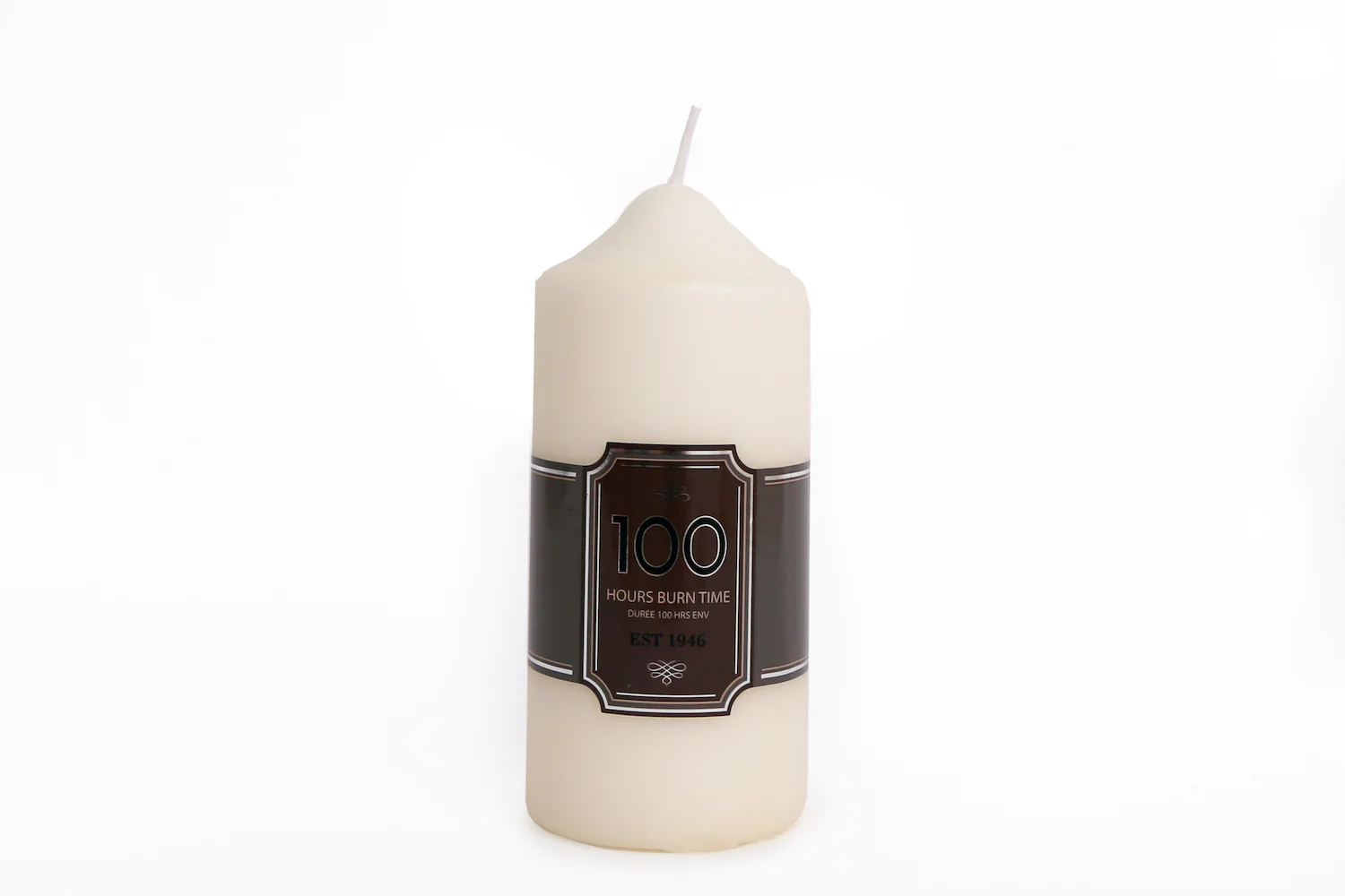 Overdipped Church Pillar Candle - 16cm
