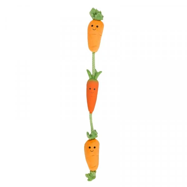 Christmas Tugga Carrots Dog Toy - Image 2