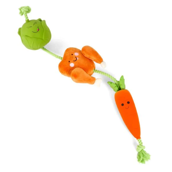Christmas Tugga Chicken Dinner Dog Toy - Image 2