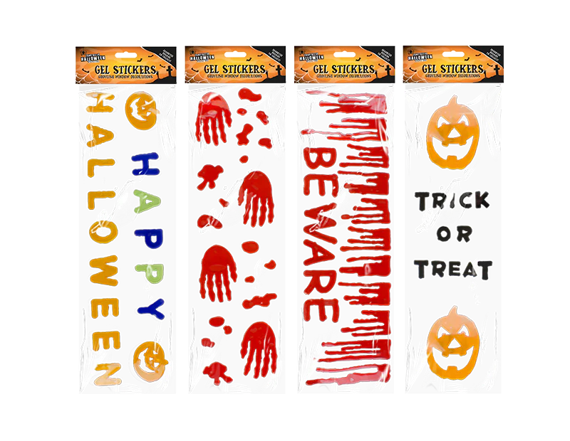 Halloween Gel Window Sticker - Single Pack