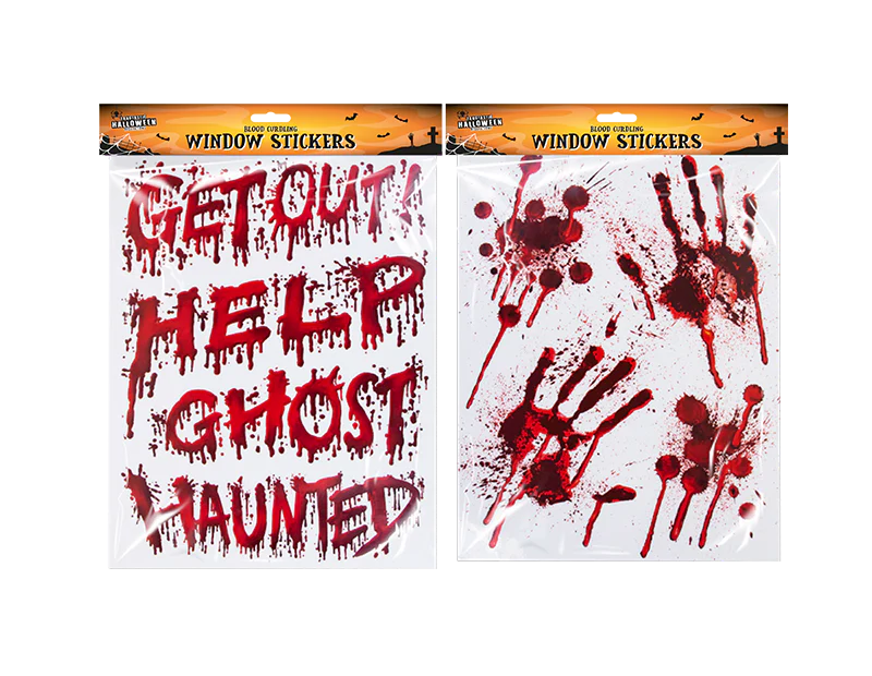 Blood Window Stickers