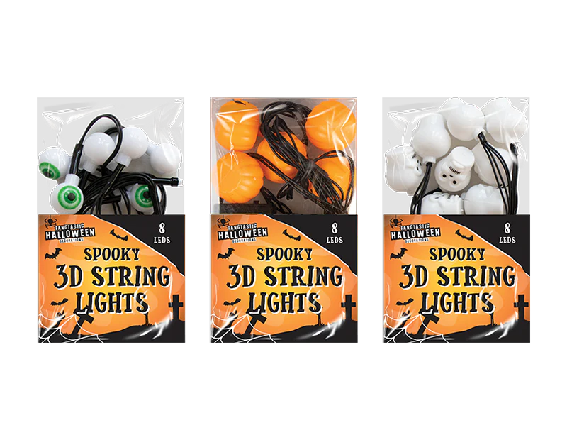 3D Halloween Spooky String Lights