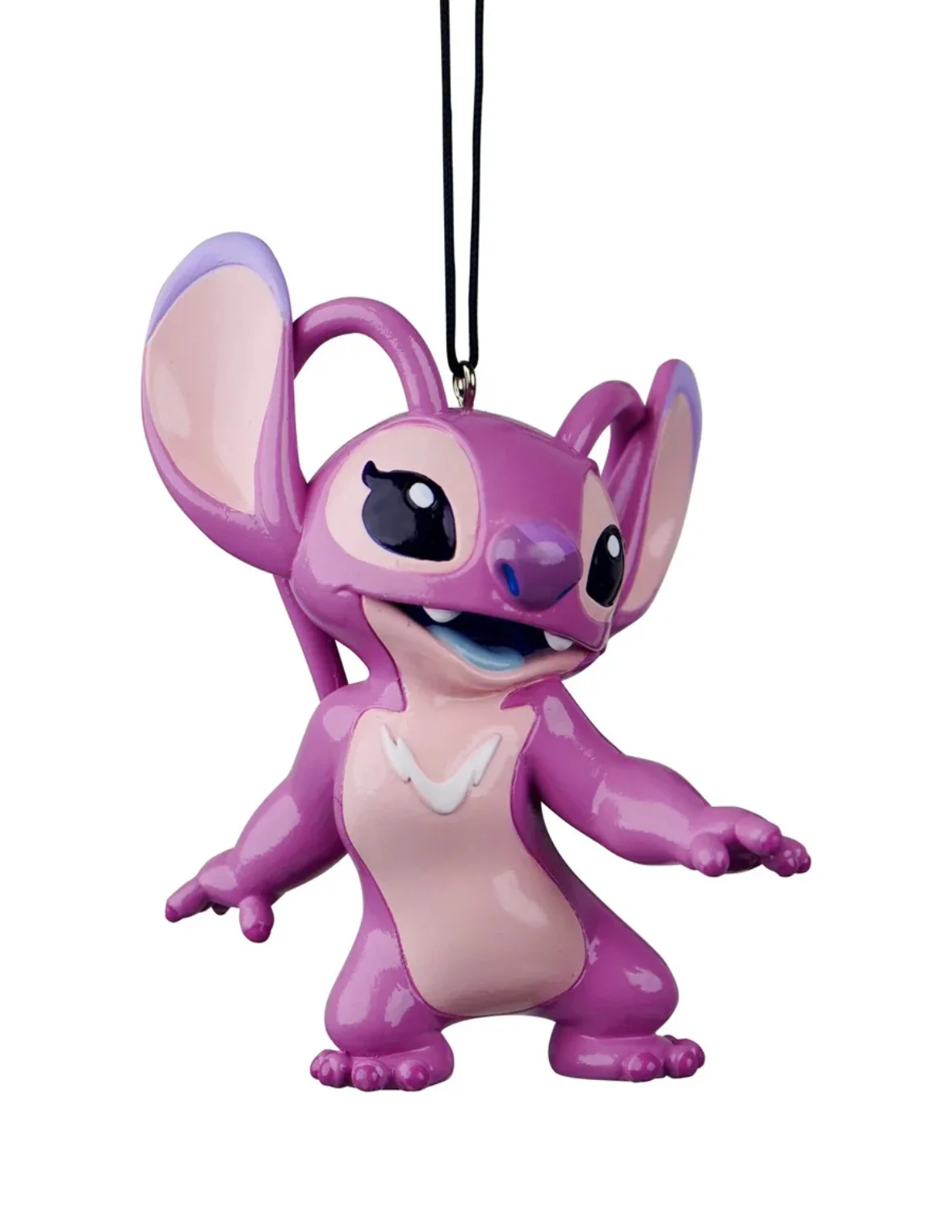 Disney Angel Lilo & Stitch with Santa 3D Character Christmas Bauble