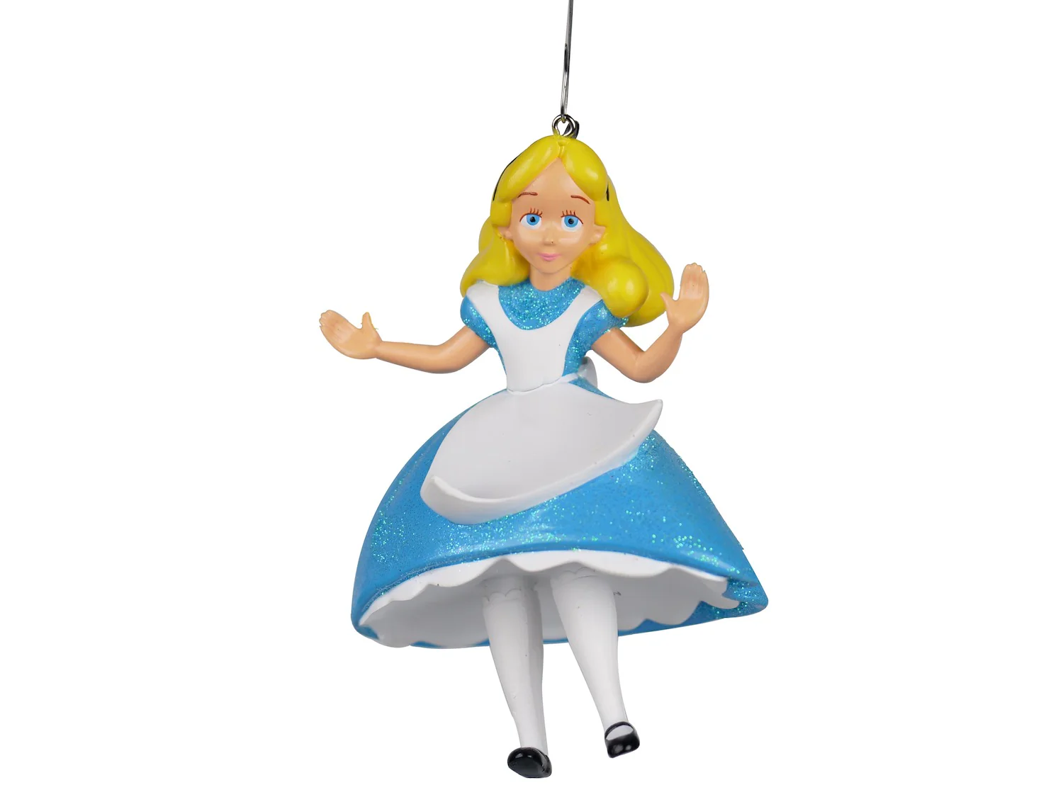 Disney Classic Alice in Wonderland 3D Character Christmas Bauble