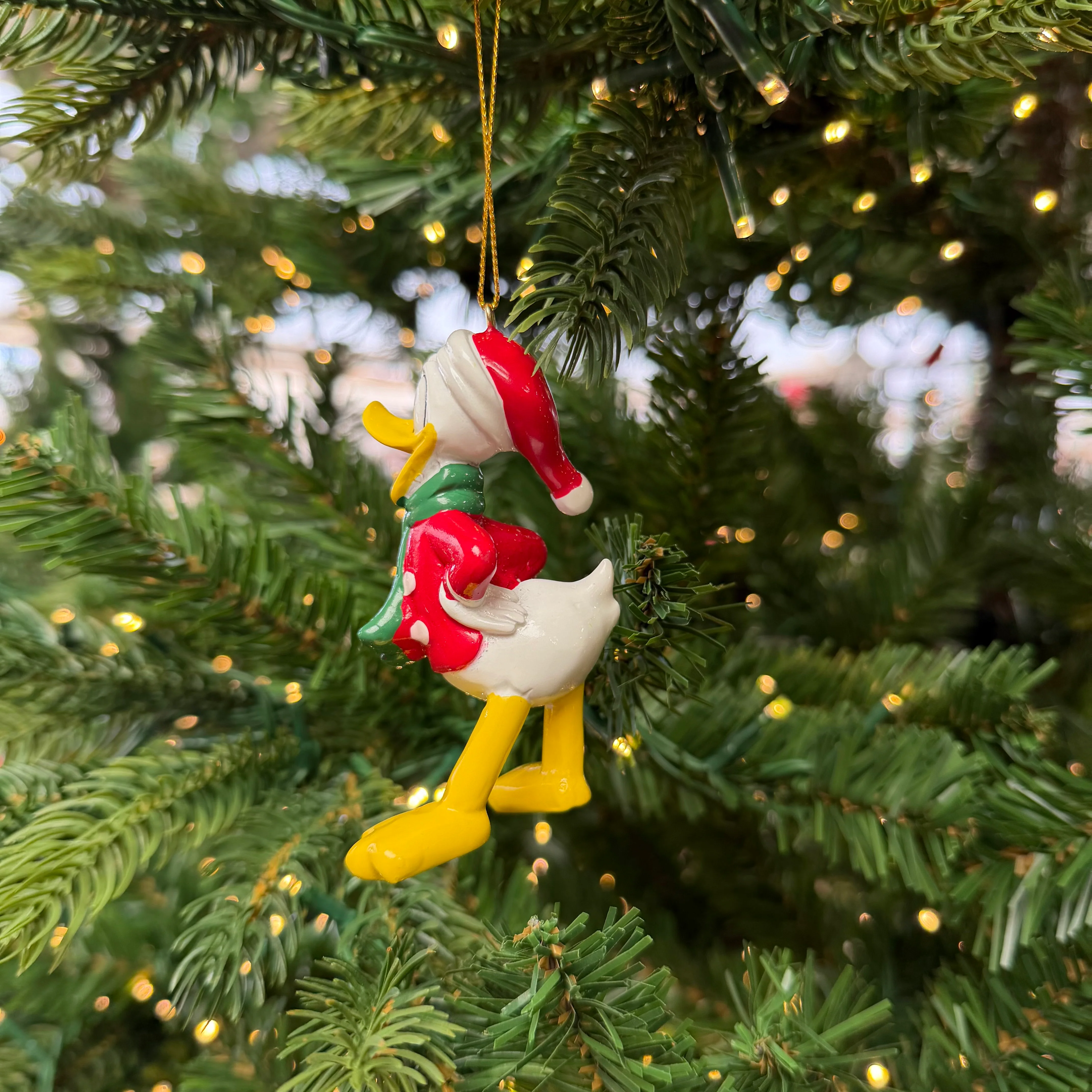Disney Donald Duck with Scarf Christmas Bauble - Image 5