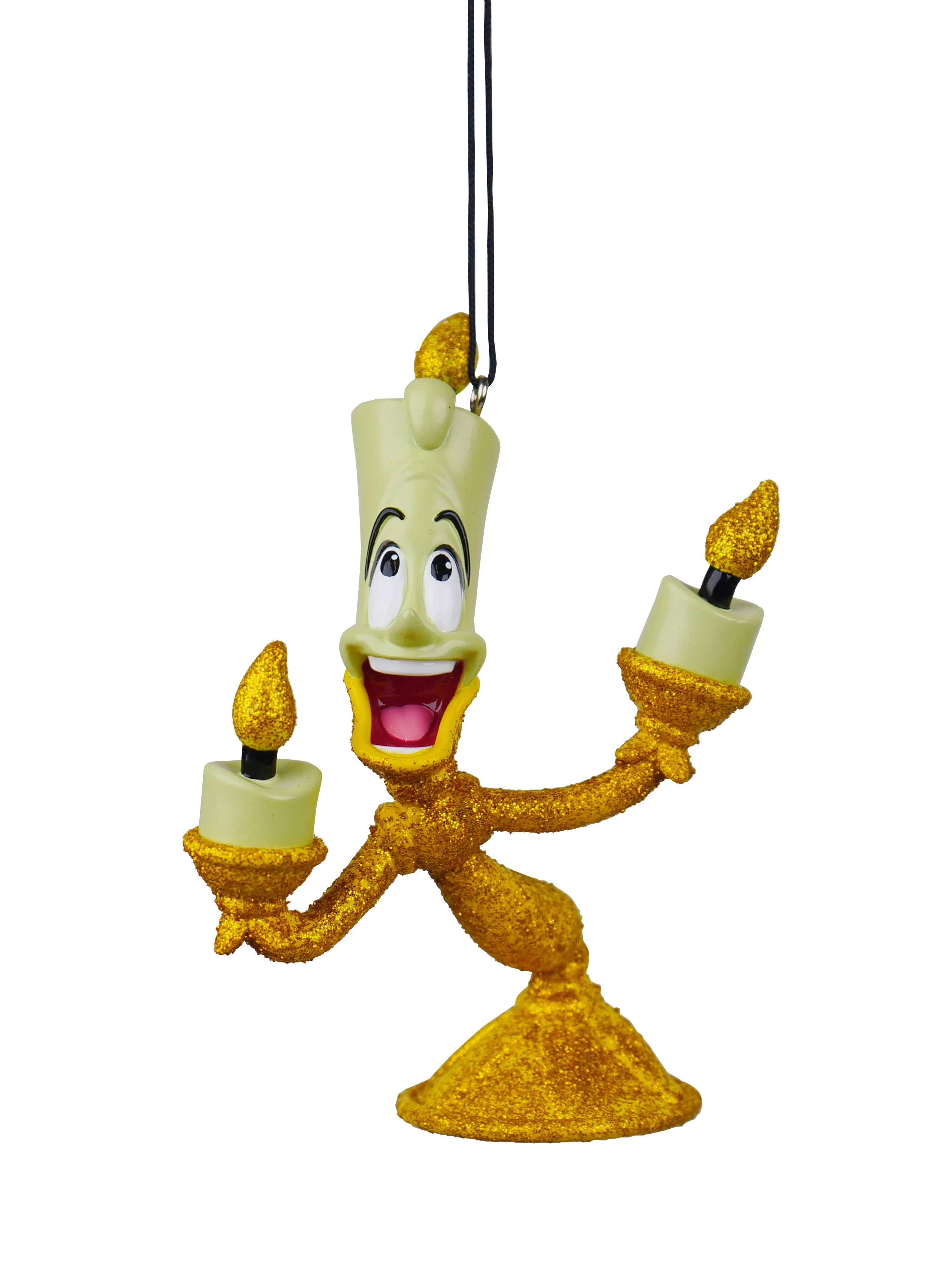 Disney Lumière 3D Beauty & The Beast Character Christmas Bauble