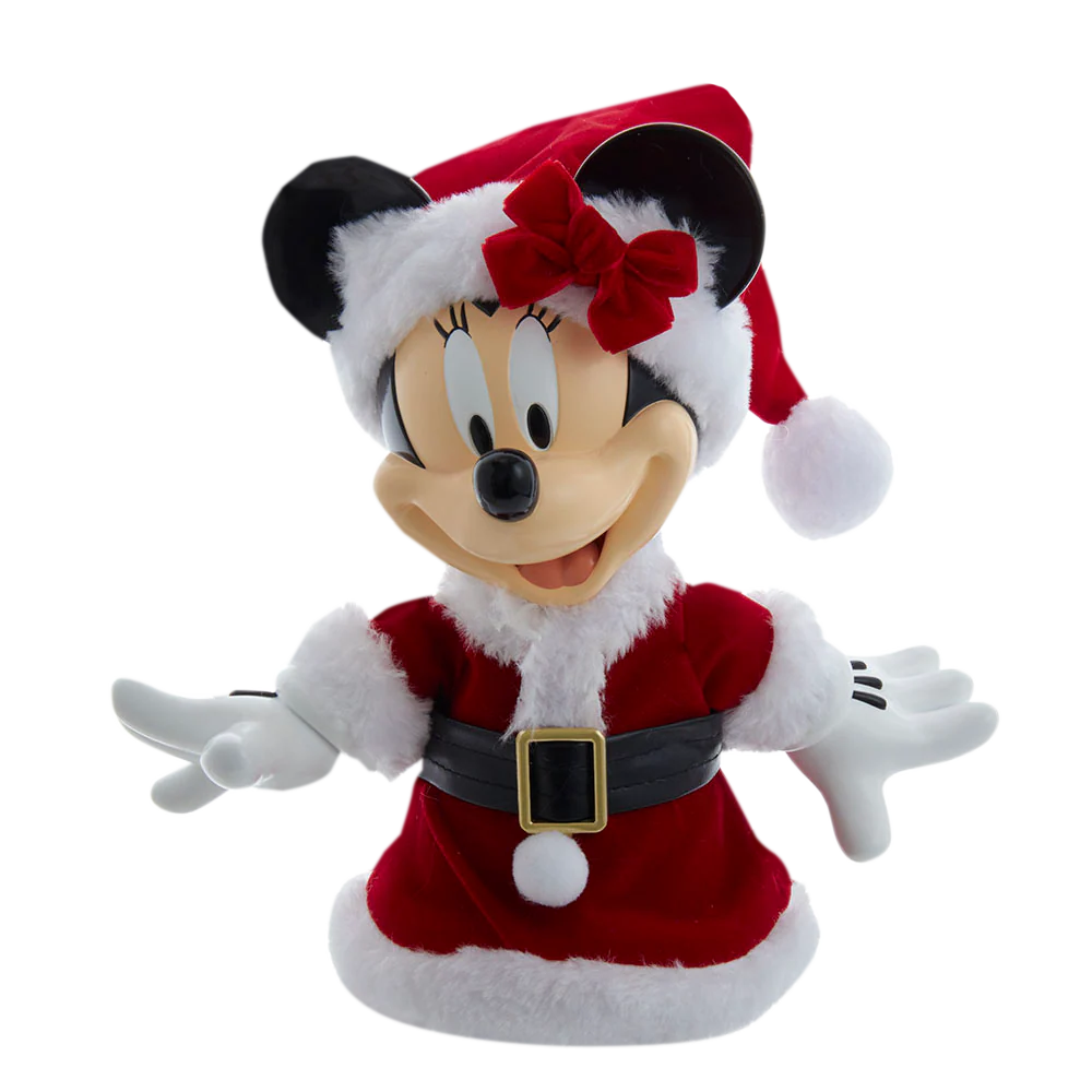 Disney Minnie Mouse Santa Tree-topper Table-piece
