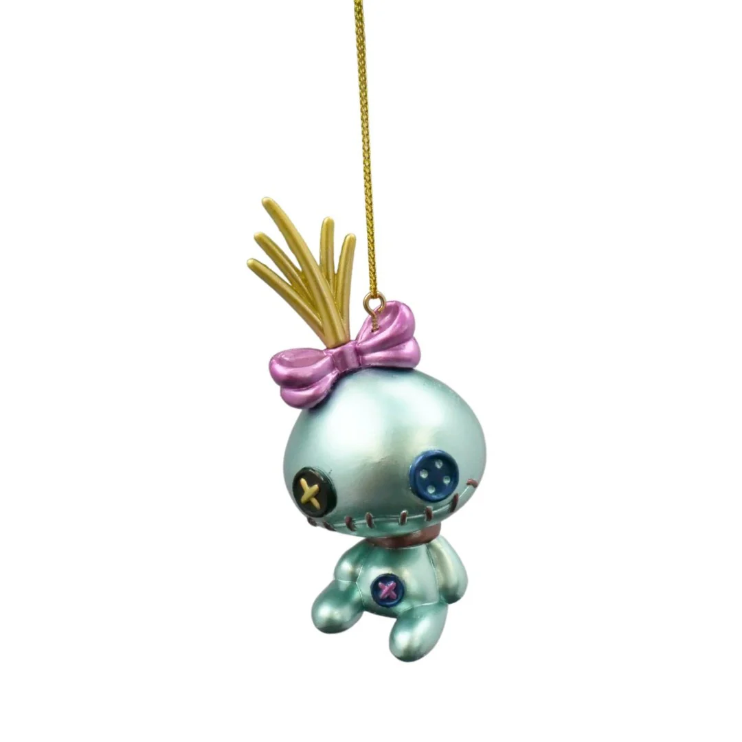 Disney Scrump Lilo & Stitch Metallic 3D Character Christmas Bauble