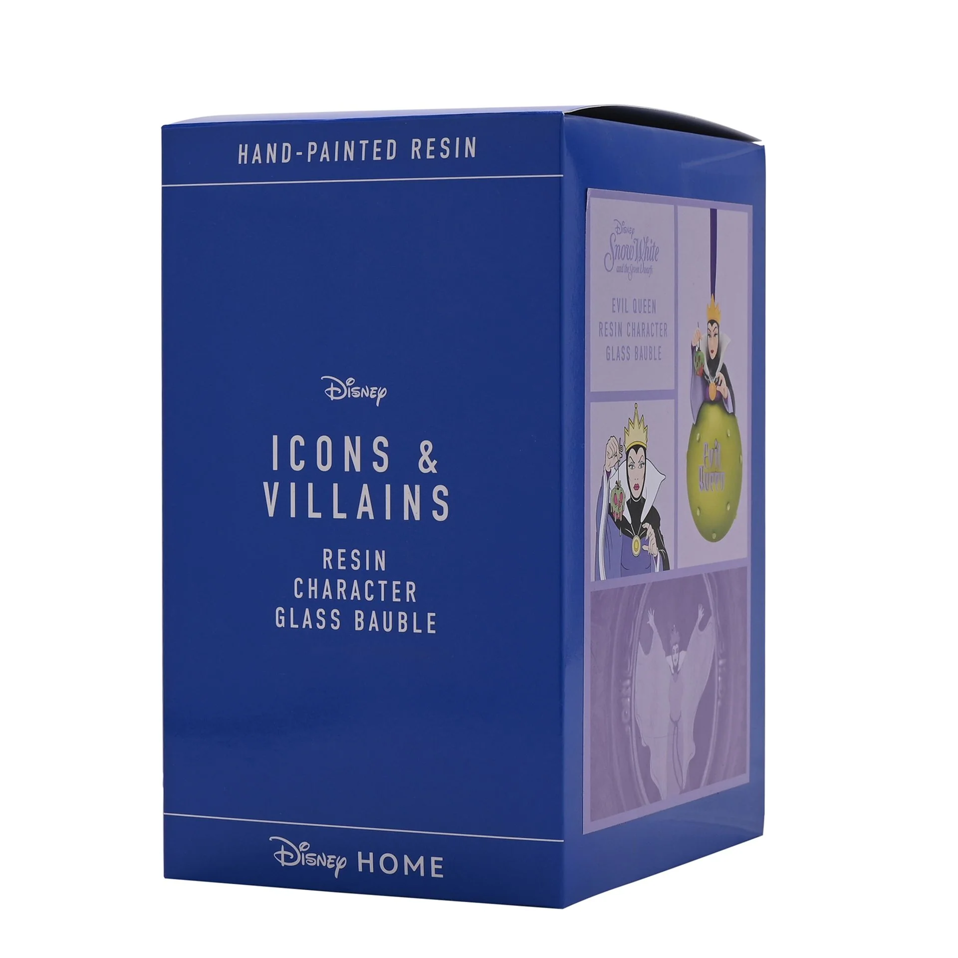 Disney Villain's 3D Evil Queen on Glass Christmas Bauble Decoration - Image 3