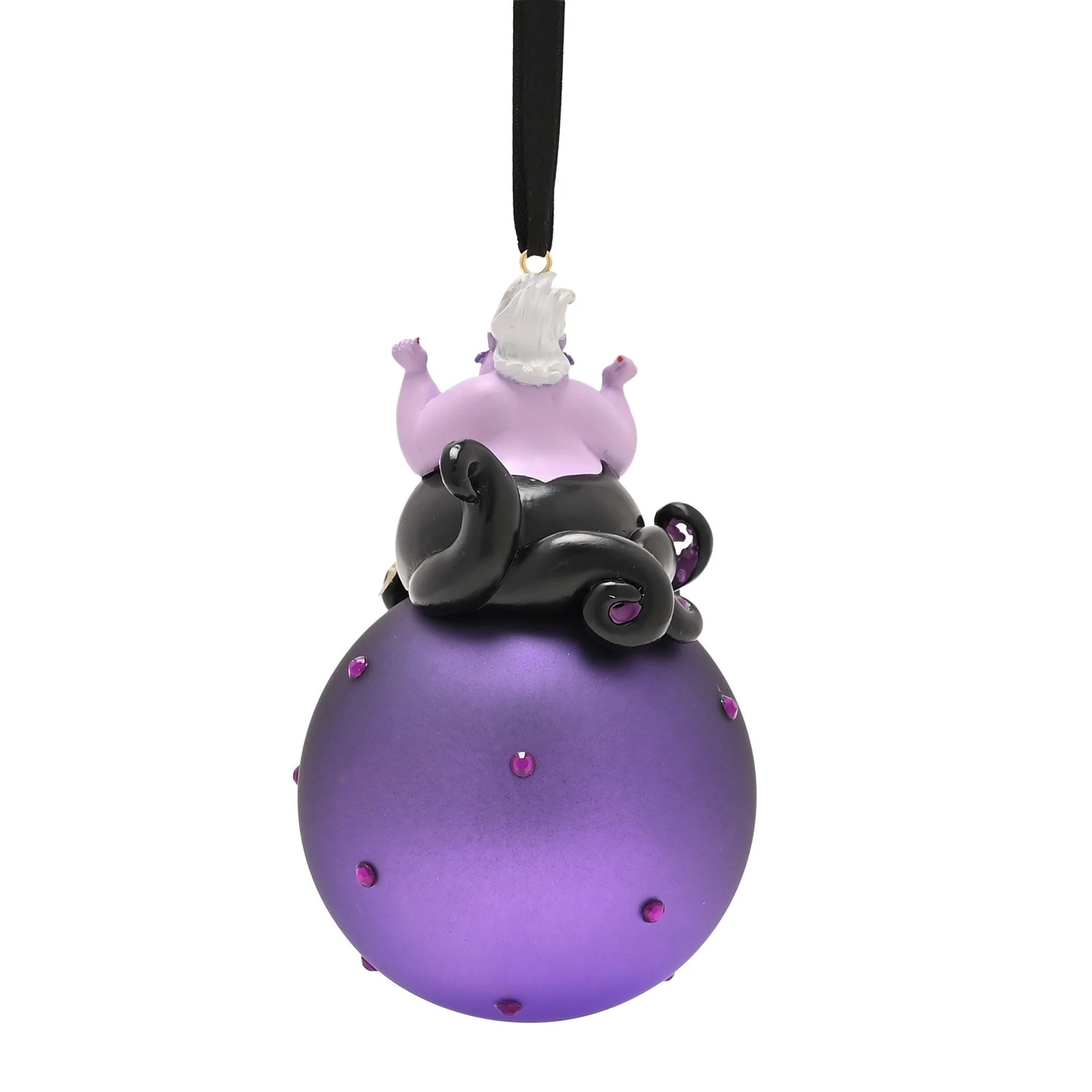 Disney Villain's 3D Ursula on Glass Christmas Bauble Decoration - Image 2