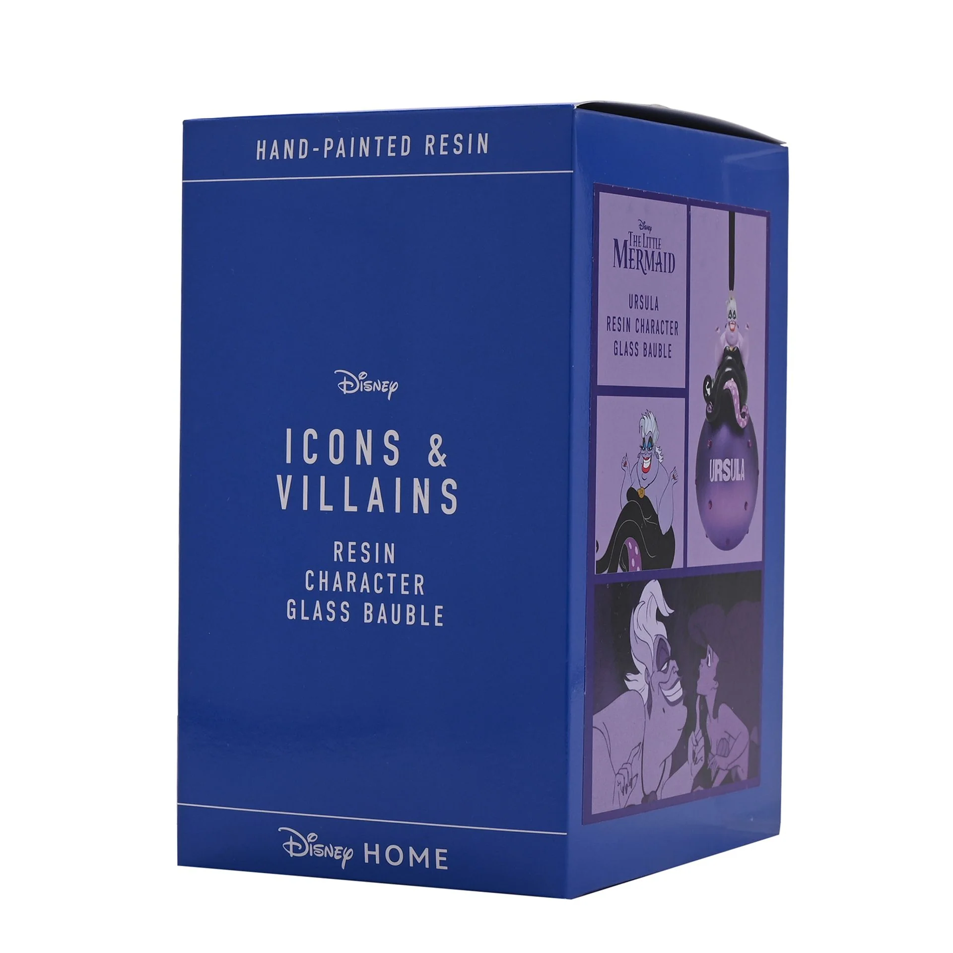 Disney Villain's 3D Ursula on Glass Christmas Bauble Decoration - Image 3