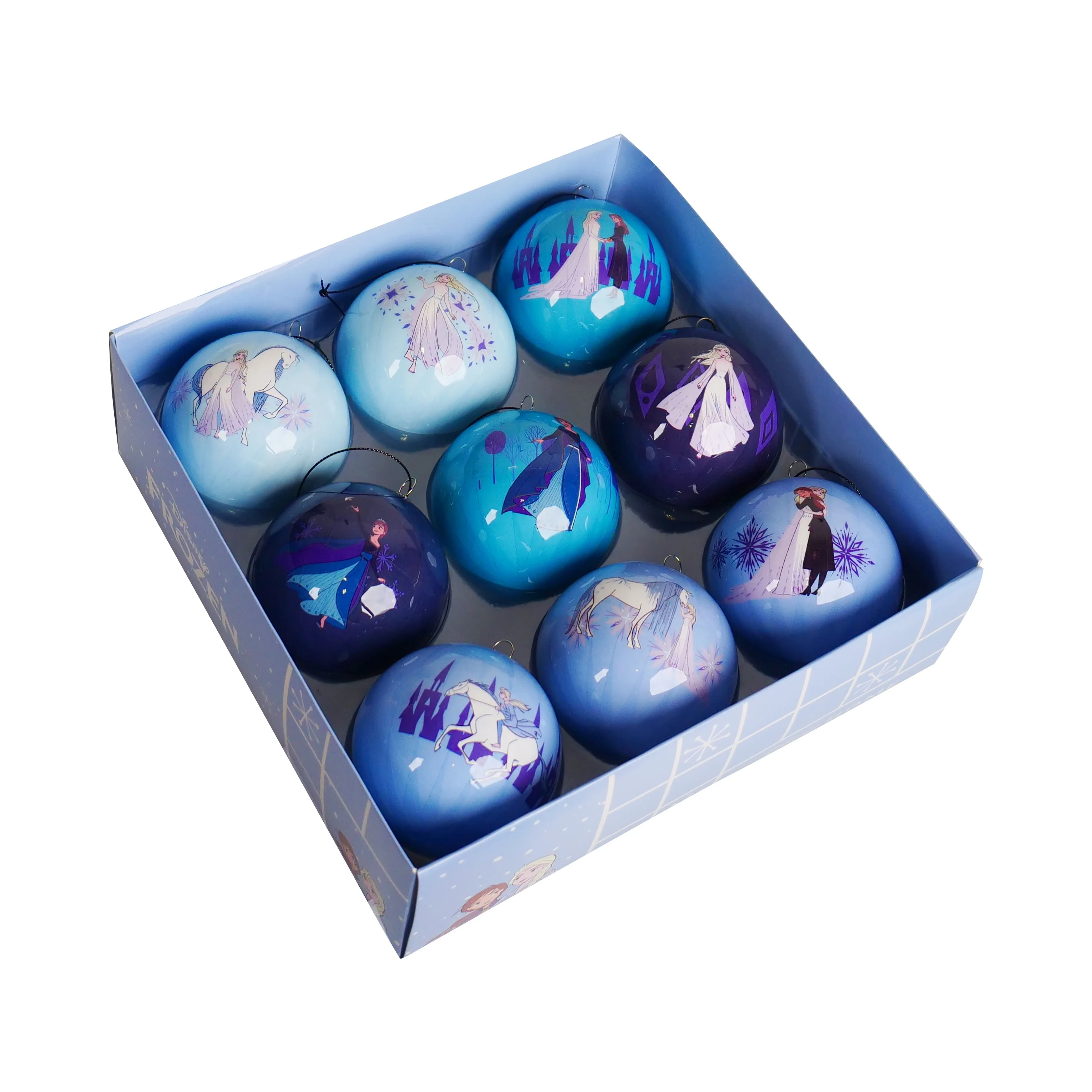 Disney's Frozen 2 Christmas Baubles - Box of 9
