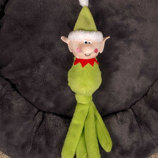 Elf Dogtopus Christmas Dog Toy