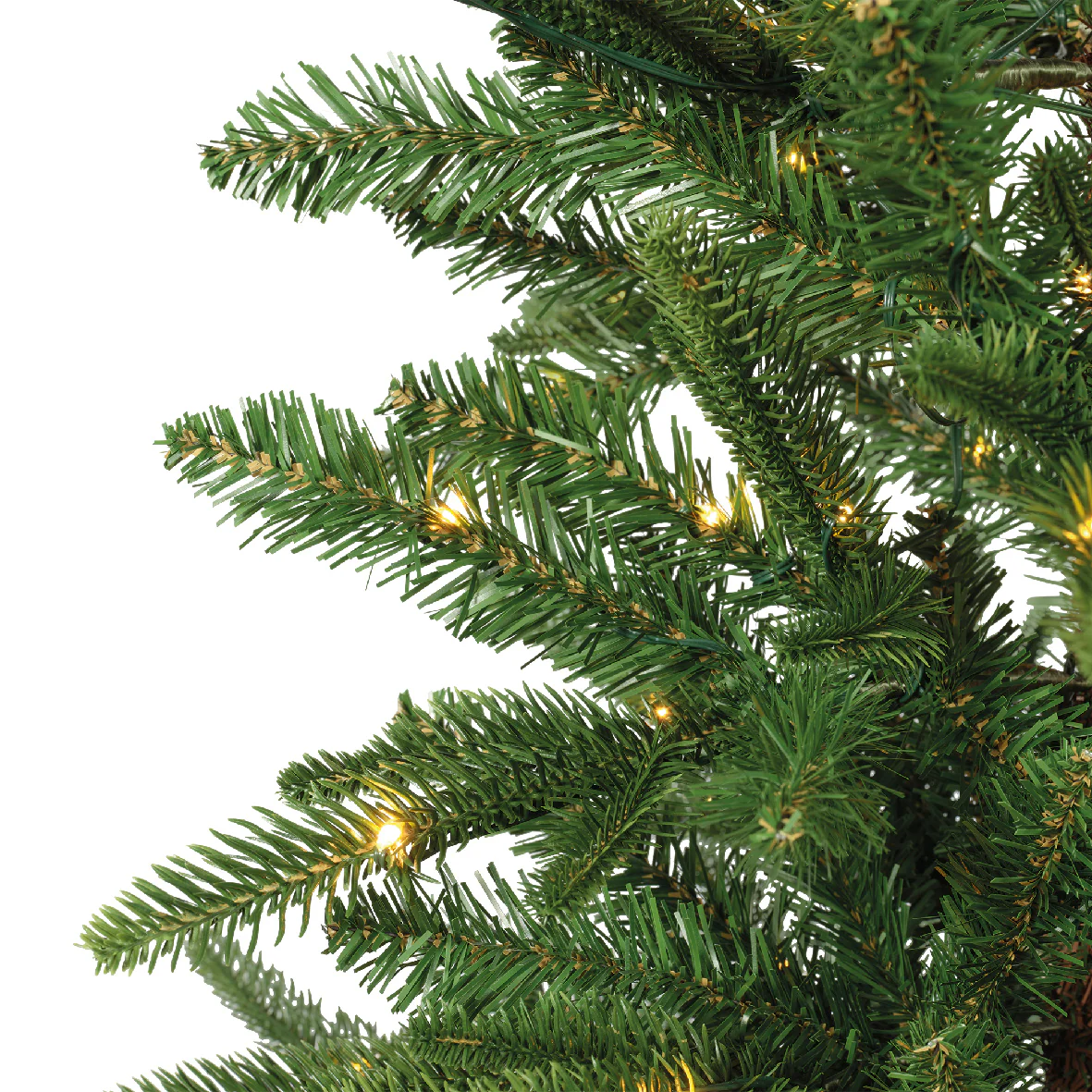 Everlands Alpbach Fir Artificial Christmas Pre-lit 7ft / 210cm Tree with 210 Micro LEDs - Image 6