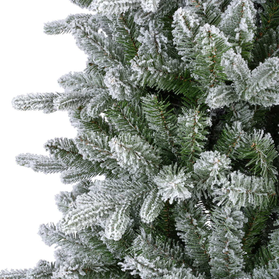 Everlands Frosted Killington Fir Slim Artificial Christmas Tree - Image 4