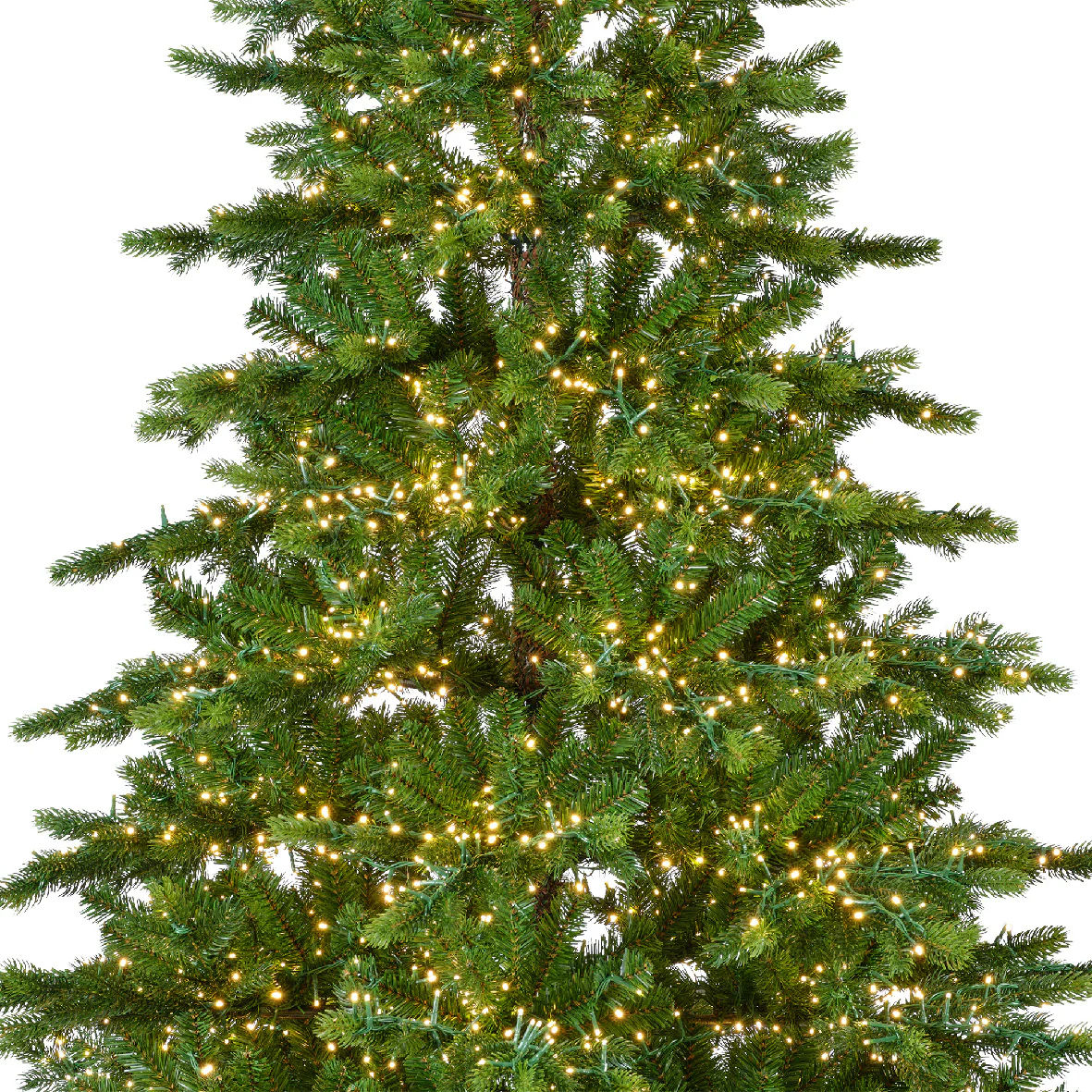 Everlands Galloway Spruce 240cm 8ft Pre-Lit Cluster Light Artificial Christmas Tree with 5400 LEDs - Image 5