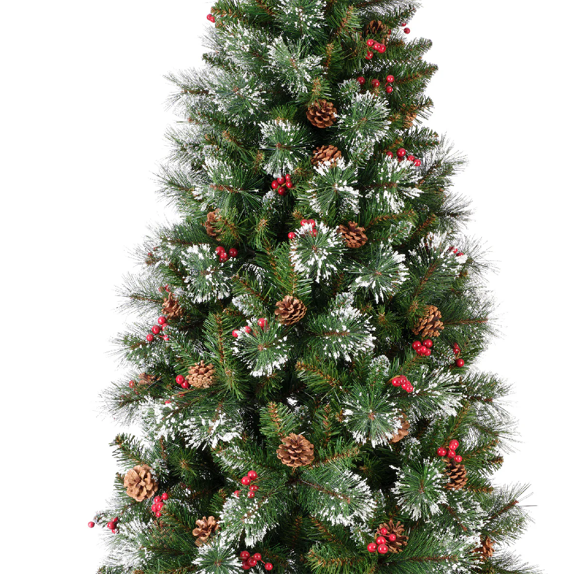 Everlands Ipswich Pine Snowy Artificial Christmas Tree - Image 7