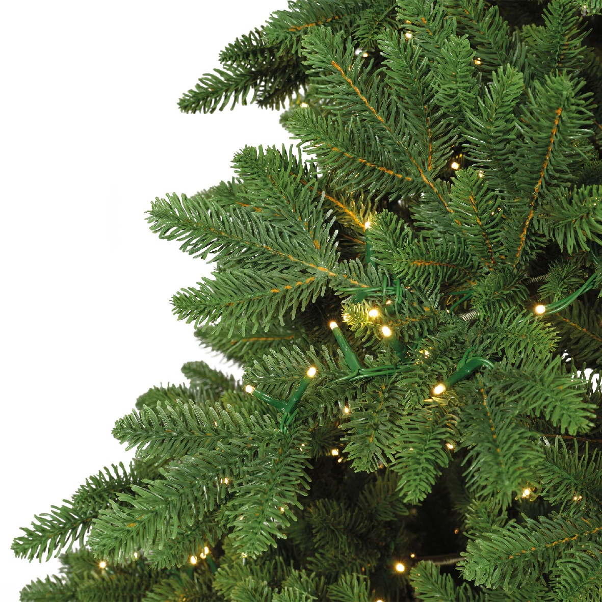 Everlands Premium Rossland Fir Pre-Lit Artificial Christmas Tree 7ft 210cm with 2500 LED Lights - Image 7