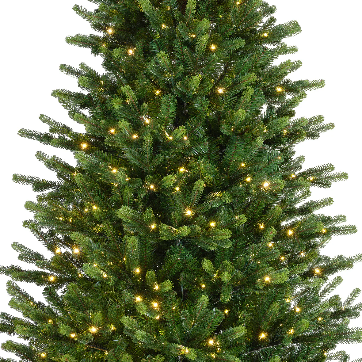 Everlands Premium Sunpeaks Fir Pre-Lit Micro LED Artificial Christmas Tree 210cm 7ft with 900 Warm White Lights - Image 4