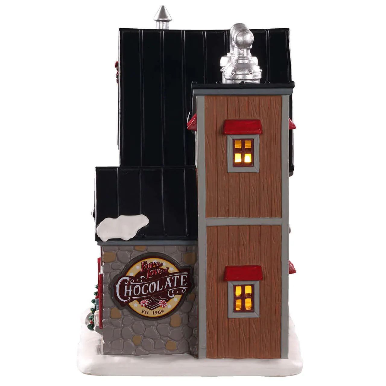 Lemax - For The Love Of Chocolate Shop Light Up Christmas Village - Image 3
