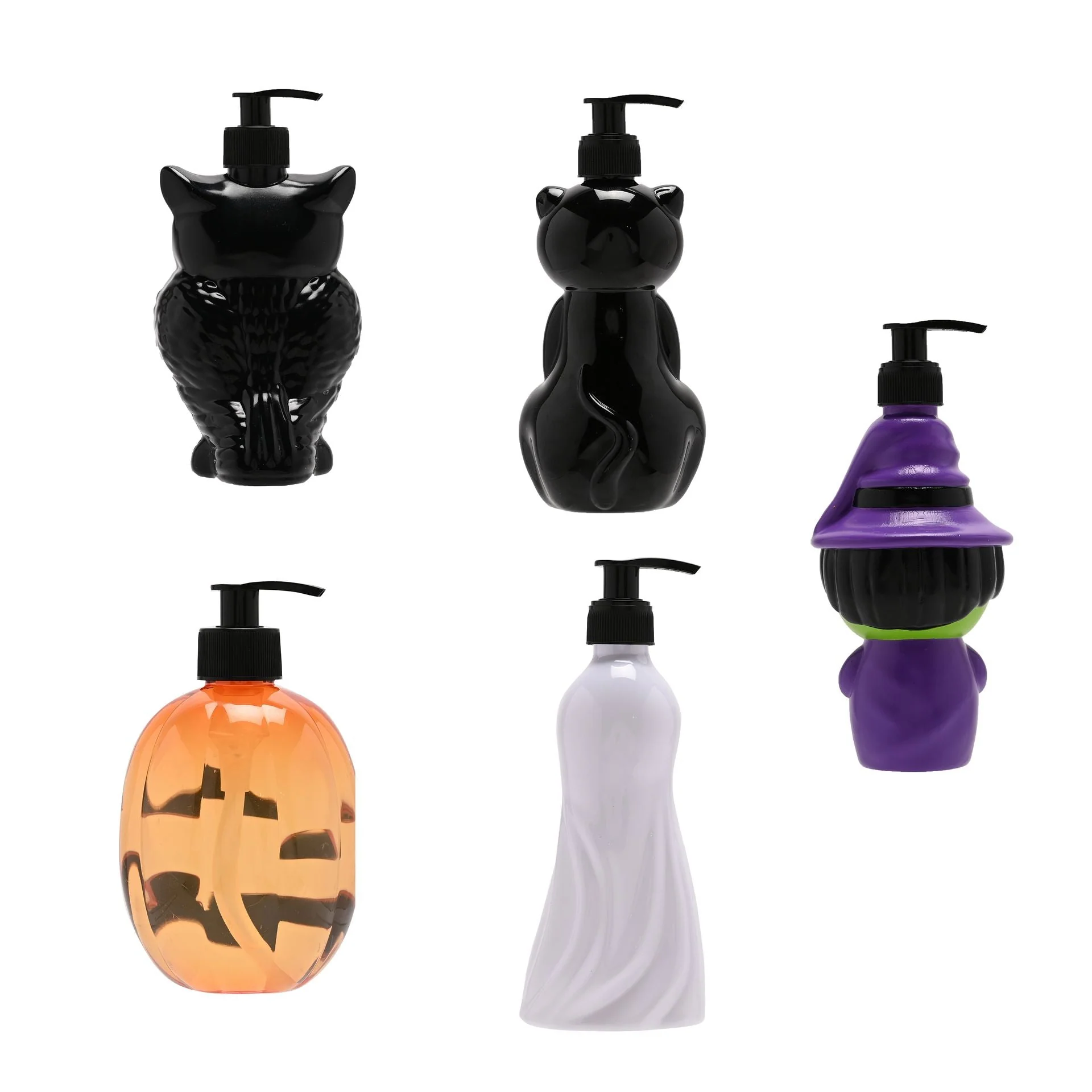 Halloween Character Hand Soap Dispenser Filled with Pumpkin Spice Fragrance Soap - Image 2