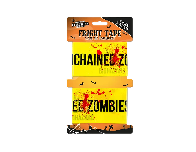 Halloween Fright Tape - 2 Pack - Image 2