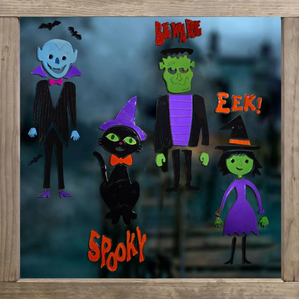 Halloween - Window Gel Stickers