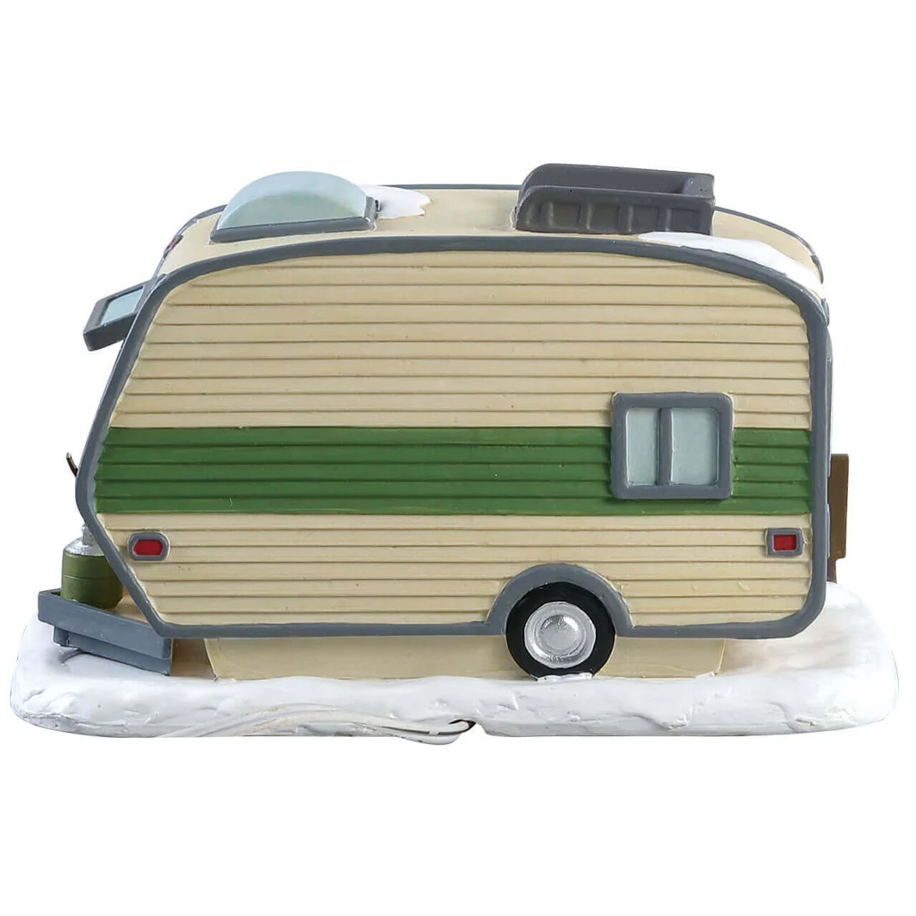 Lemax High Rock Lake Trailer Caravan- with LED Lights - Image 4