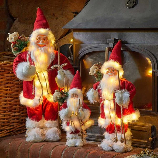 InLit LED Light Up Red Father Christmas