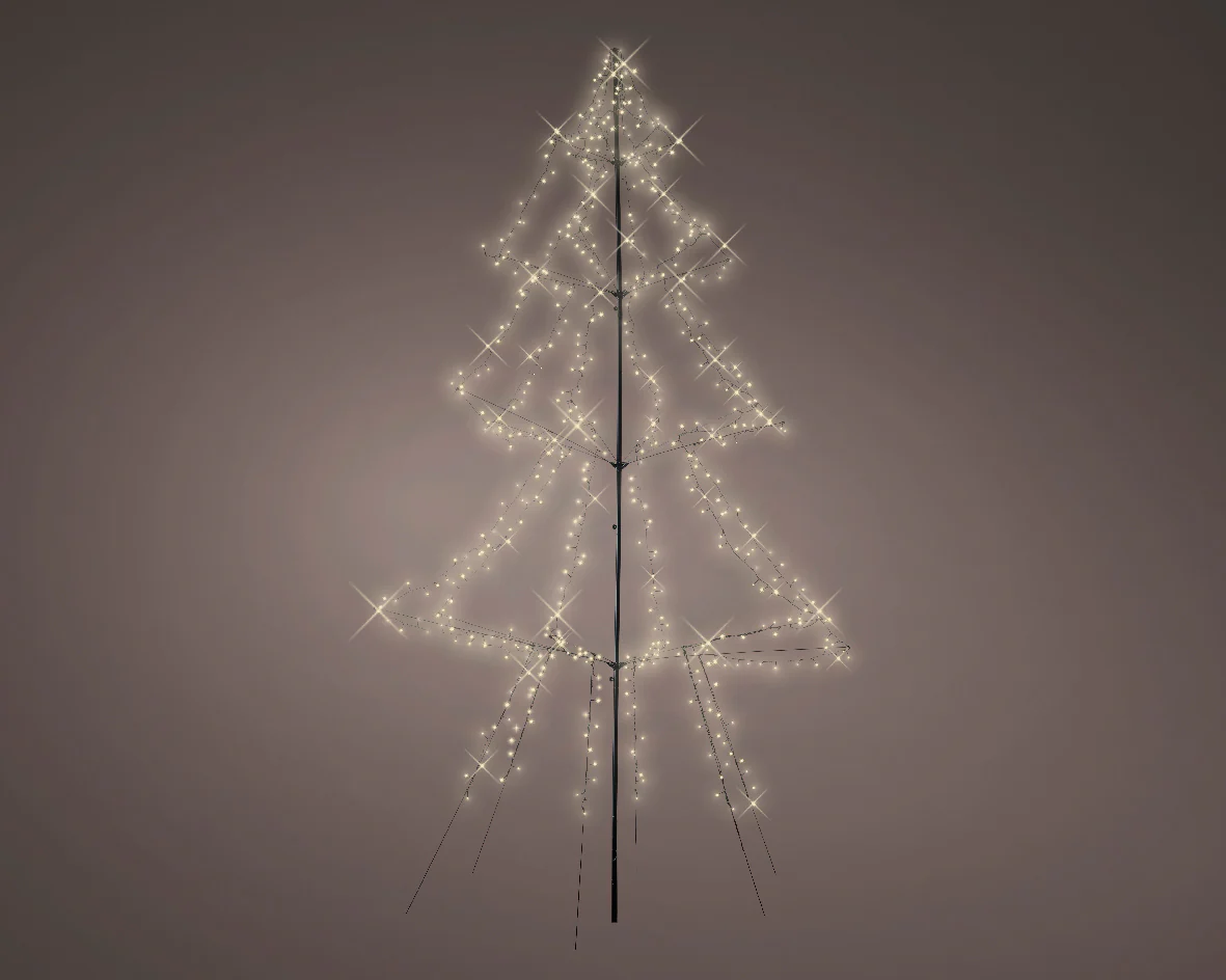 Kaemingk - LED Light Up Outdoor Christmas Tree Warm White - Image 5
