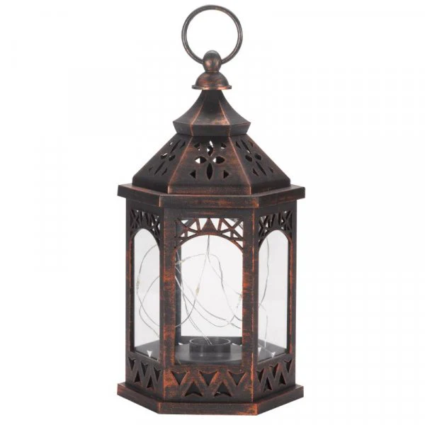 Firefly Maroc Lantern with LED Lights - Image 3