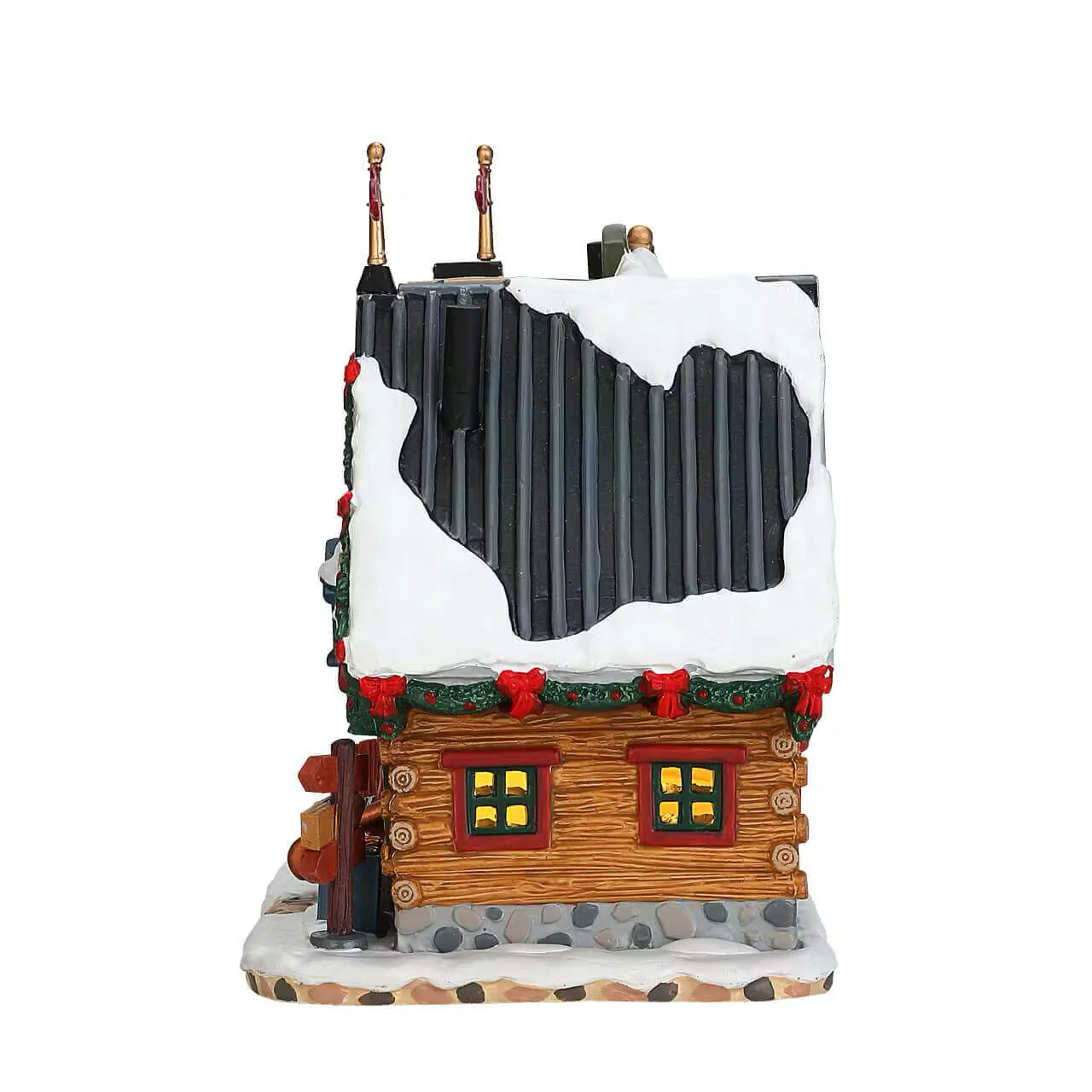 Lemax - Apres-Ski Lodge Light Up Village House - Image 2