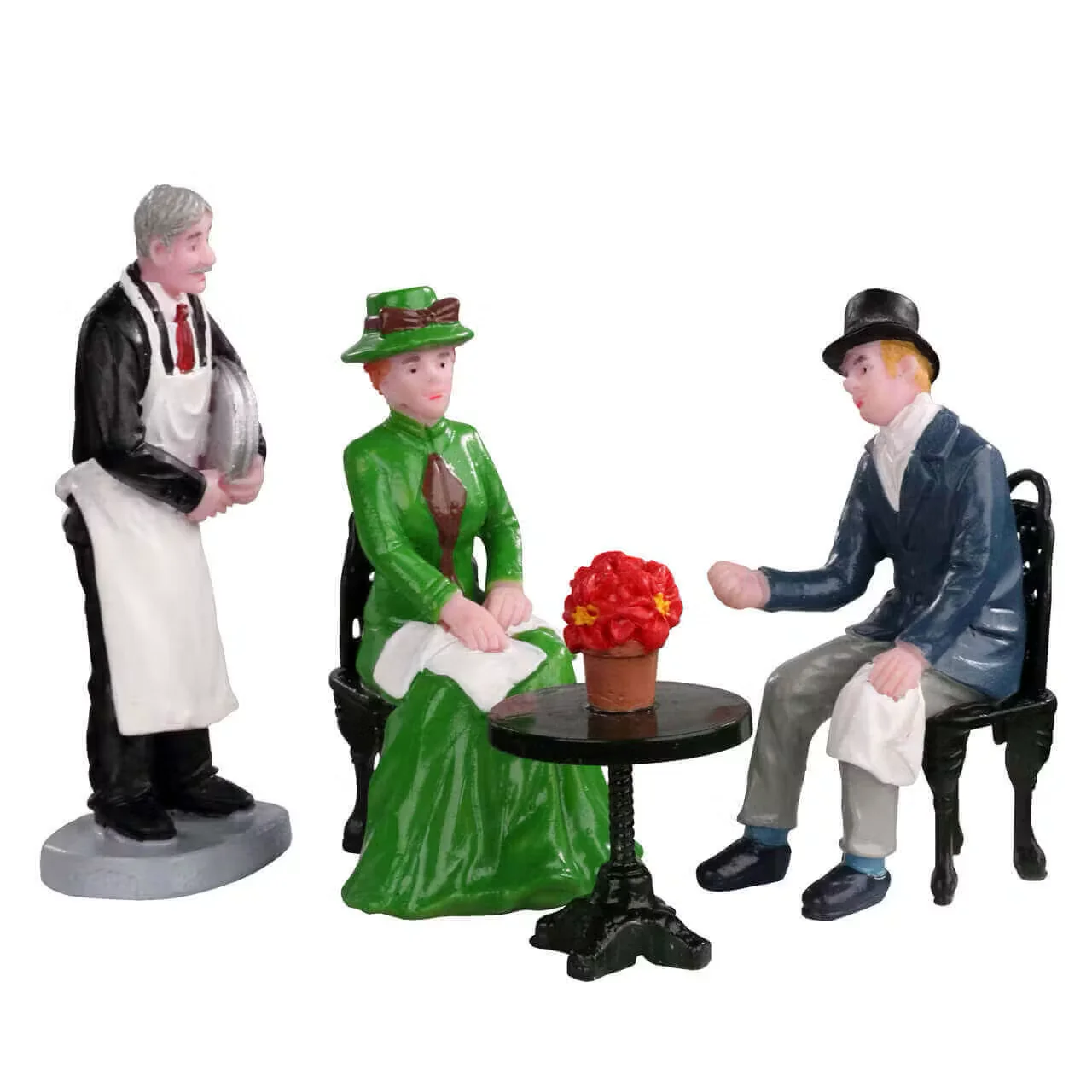 Lemax Cafe Society- Set of 4