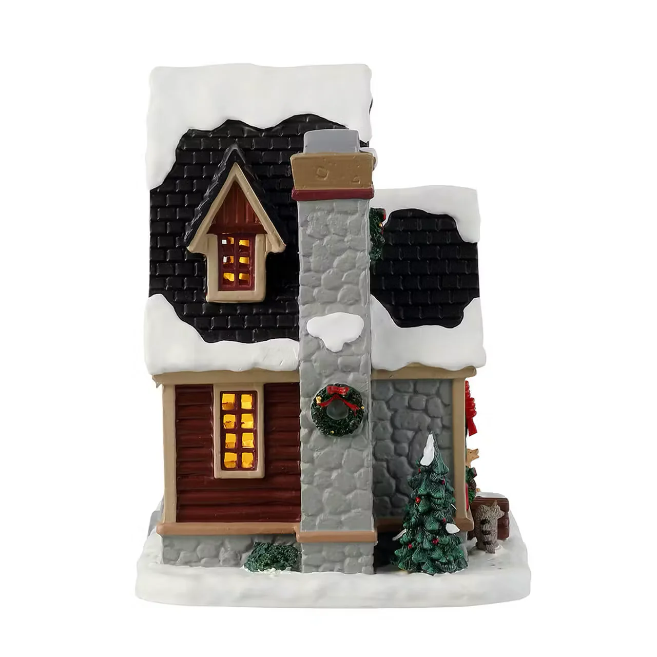Lemax - Christmas Cabin Light Up Village House - Image 2