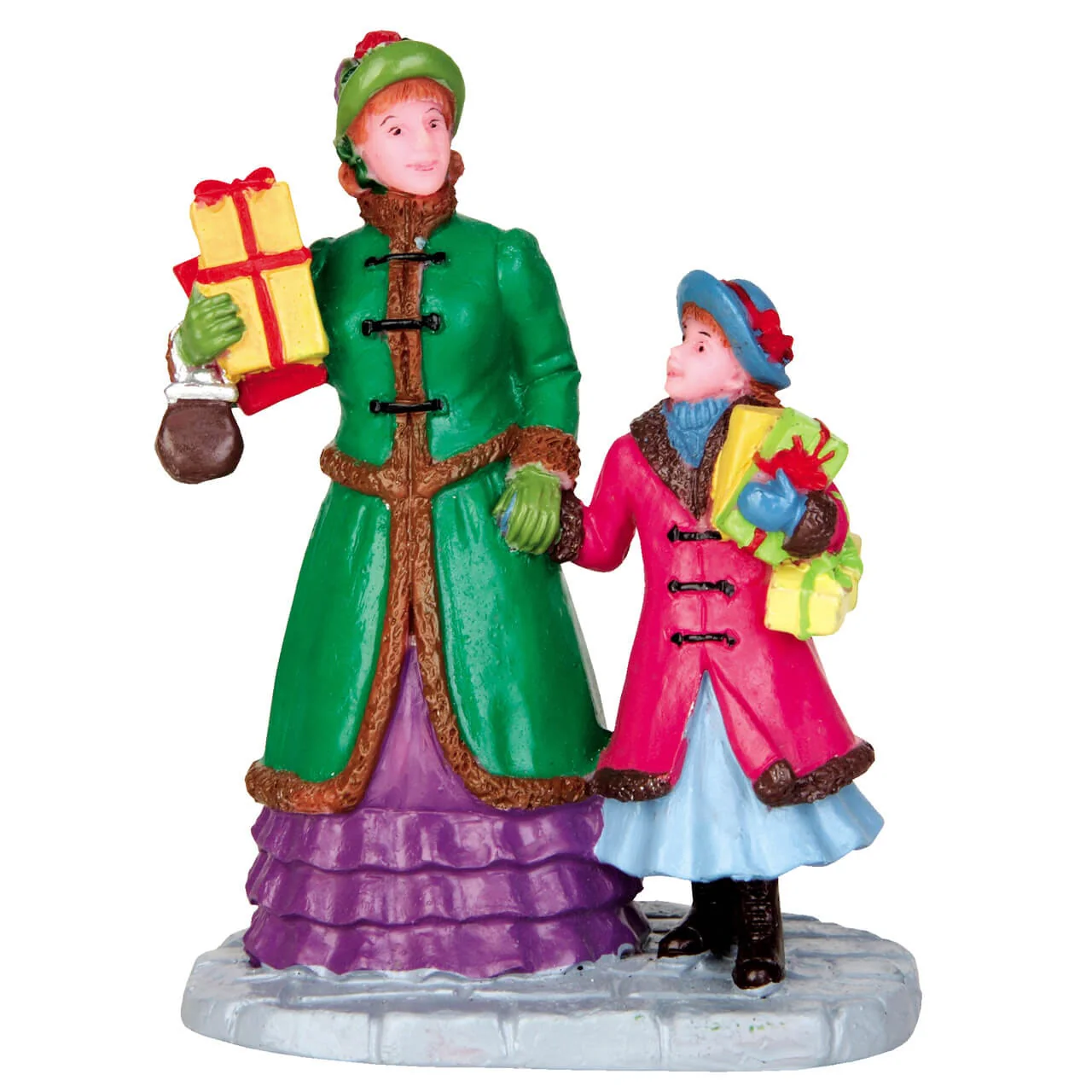 Lemax Christmas Shopping- Village Shoppers Figurine