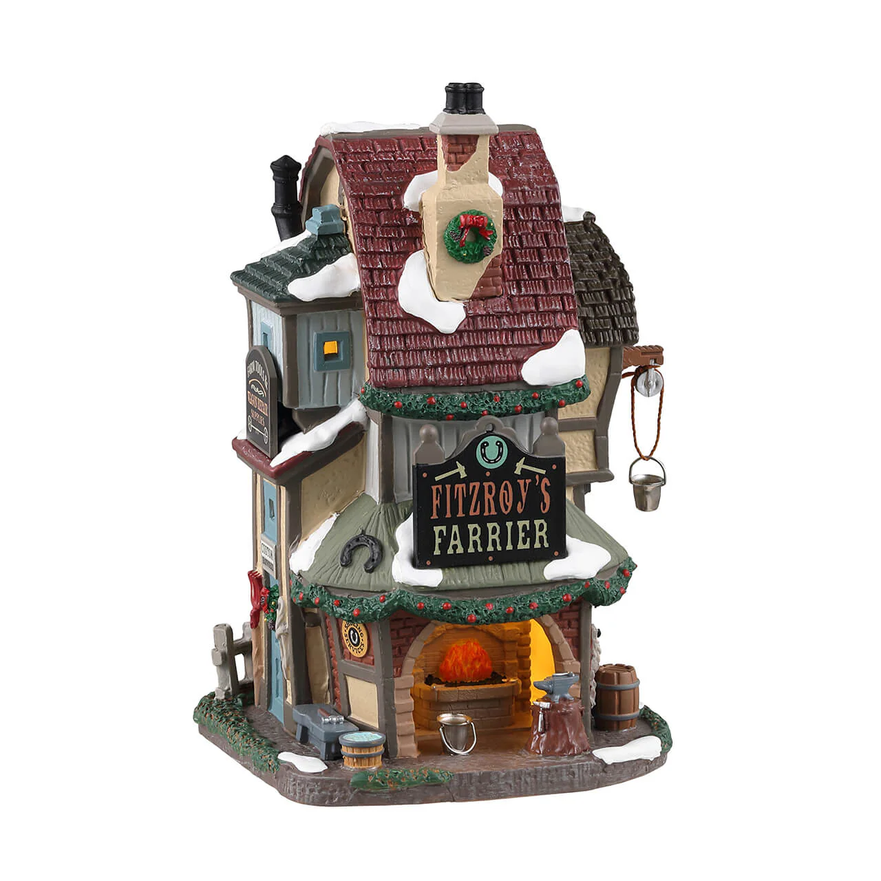 Lemax Fitzroy's Farrier - Christmas Village with LED Lights