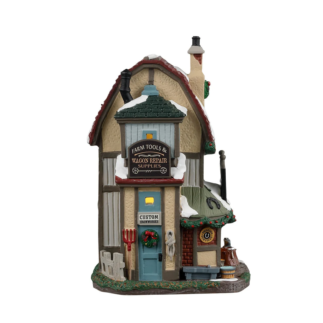 Lemax Fitzroy's Farrier - Christmas Village with LED Lights - Image 2