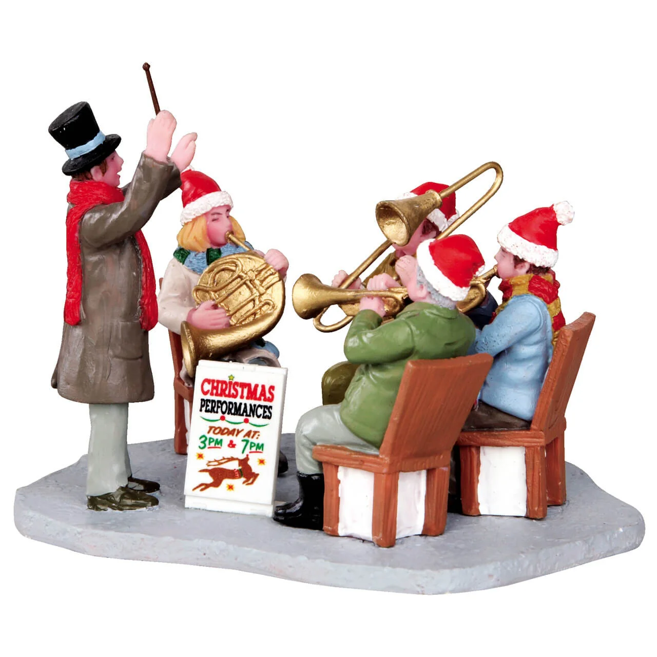 Lemax Gazebo Band- Festive Christmas Band