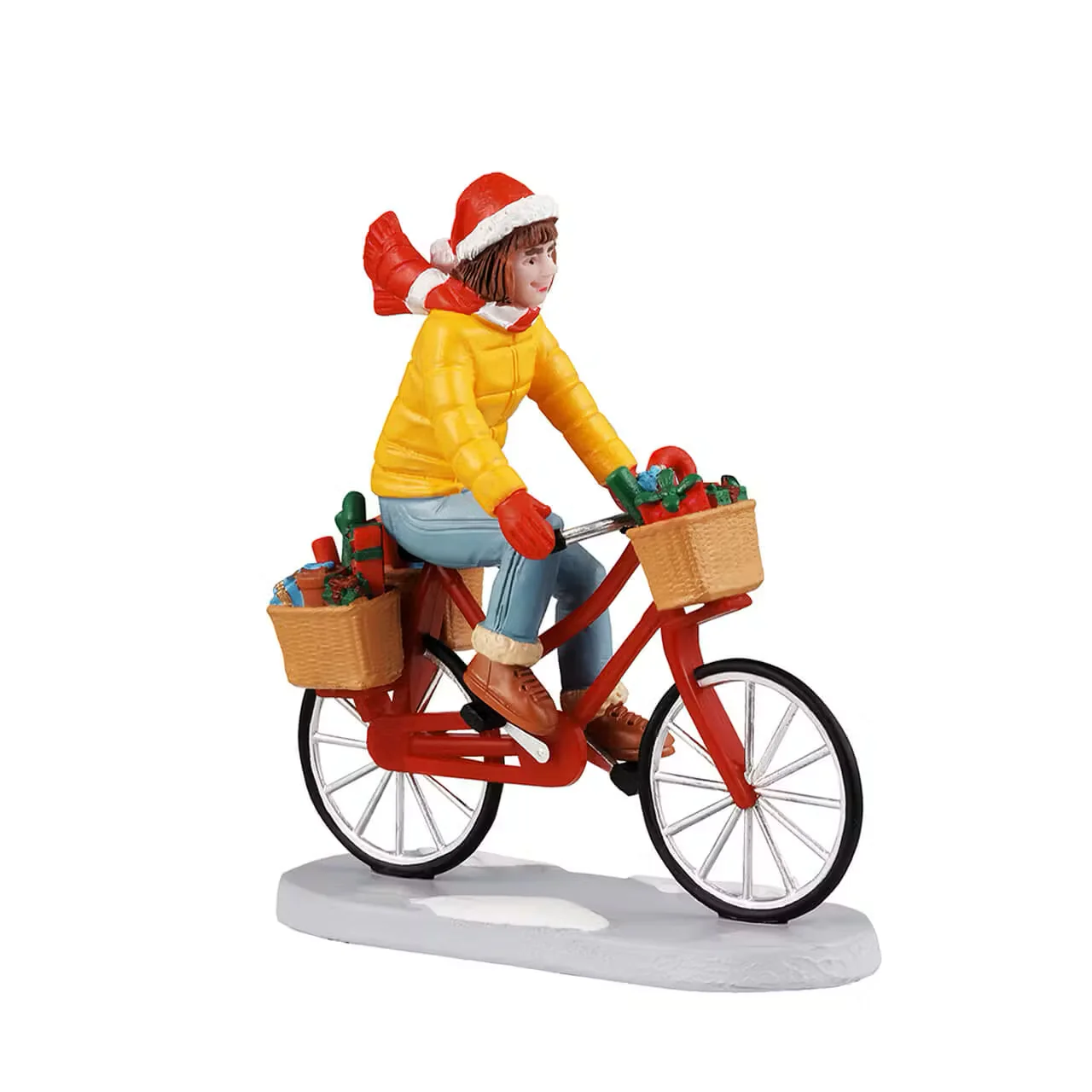 Lemax Gifts to Go- Bicycle Christmas Figurine