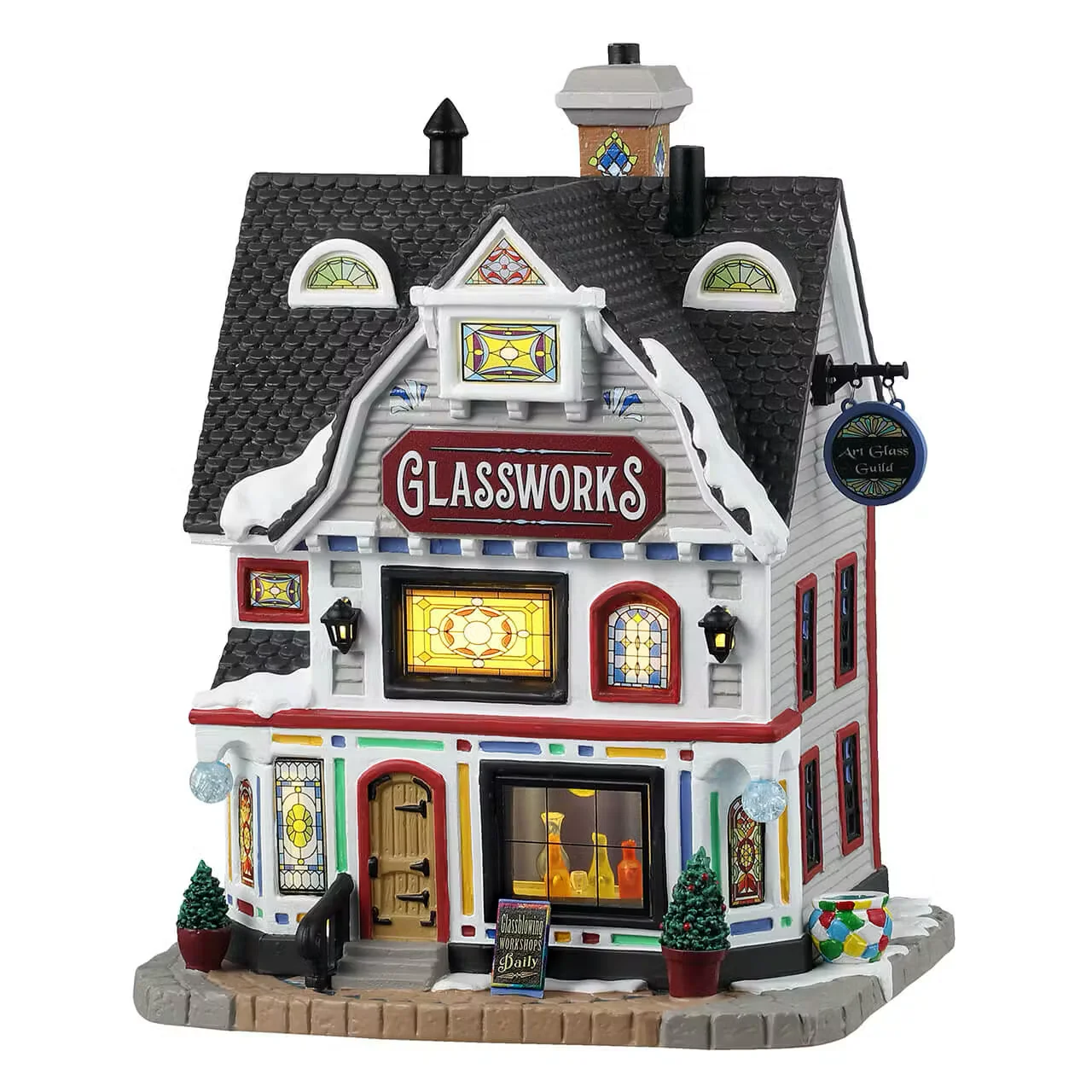 Lemax - Glassworks Light Up Christmas Village Shop