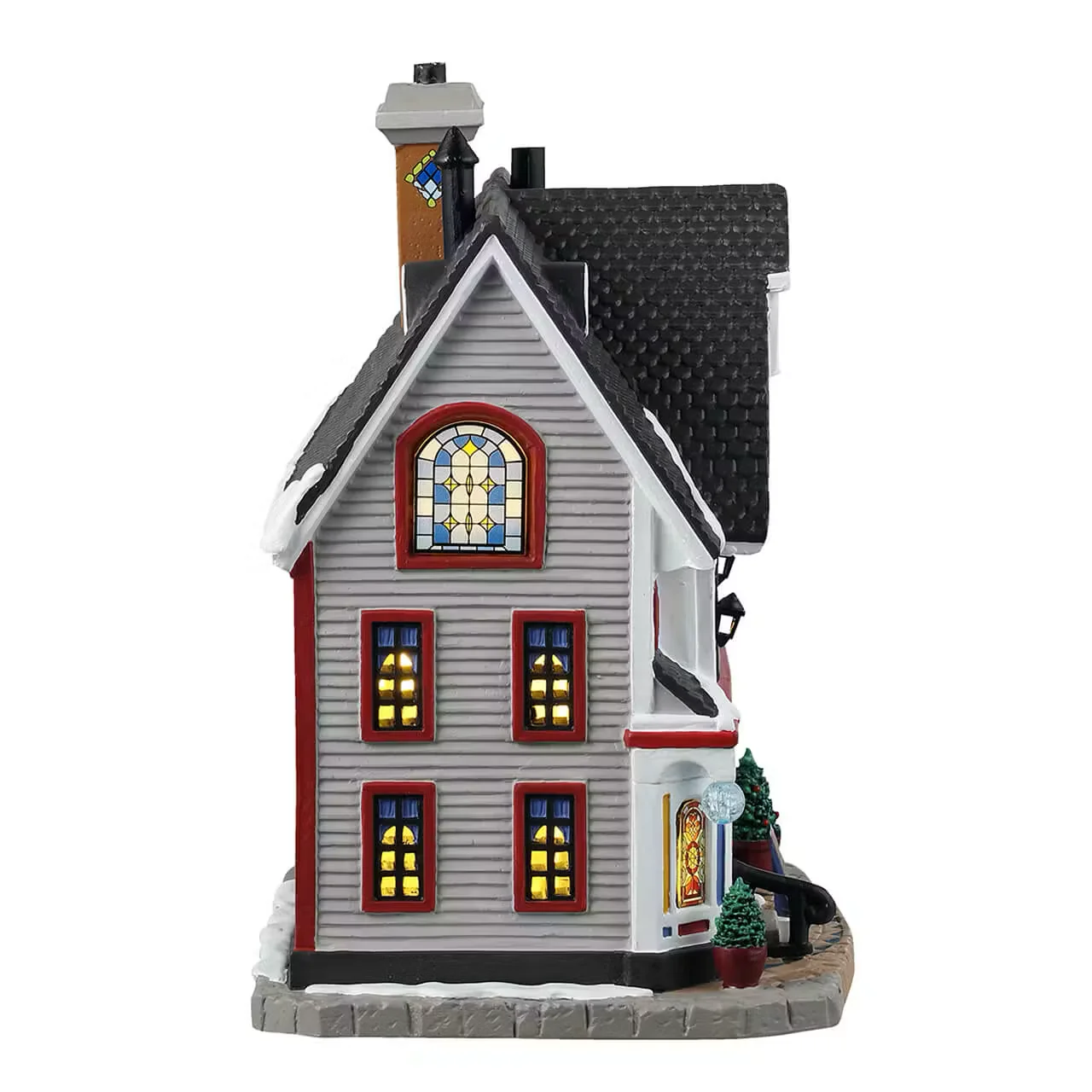 Lemax - Glassworks Light Up Christmas Village Shop - Image 2