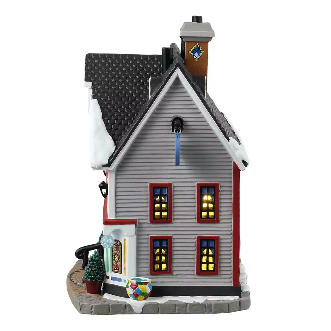 Lemax - Glassworks Light Up Christmas Village Shop - Image 3