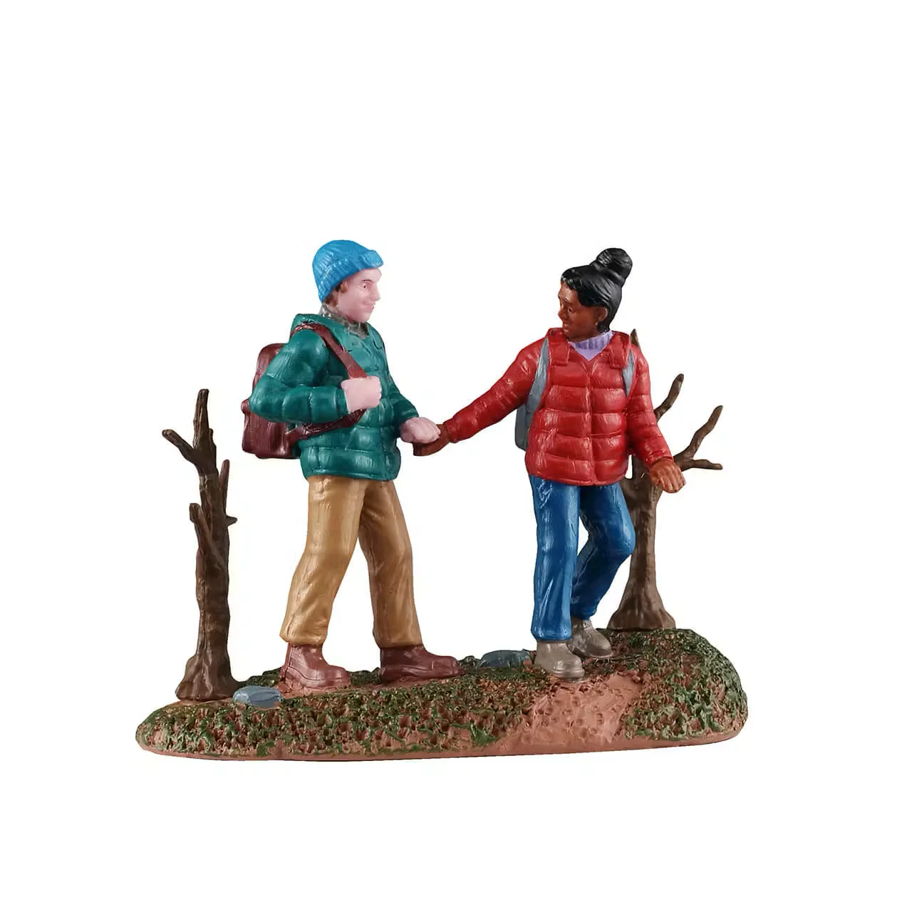 Lemax Hiking Couple- Christmas Figurine