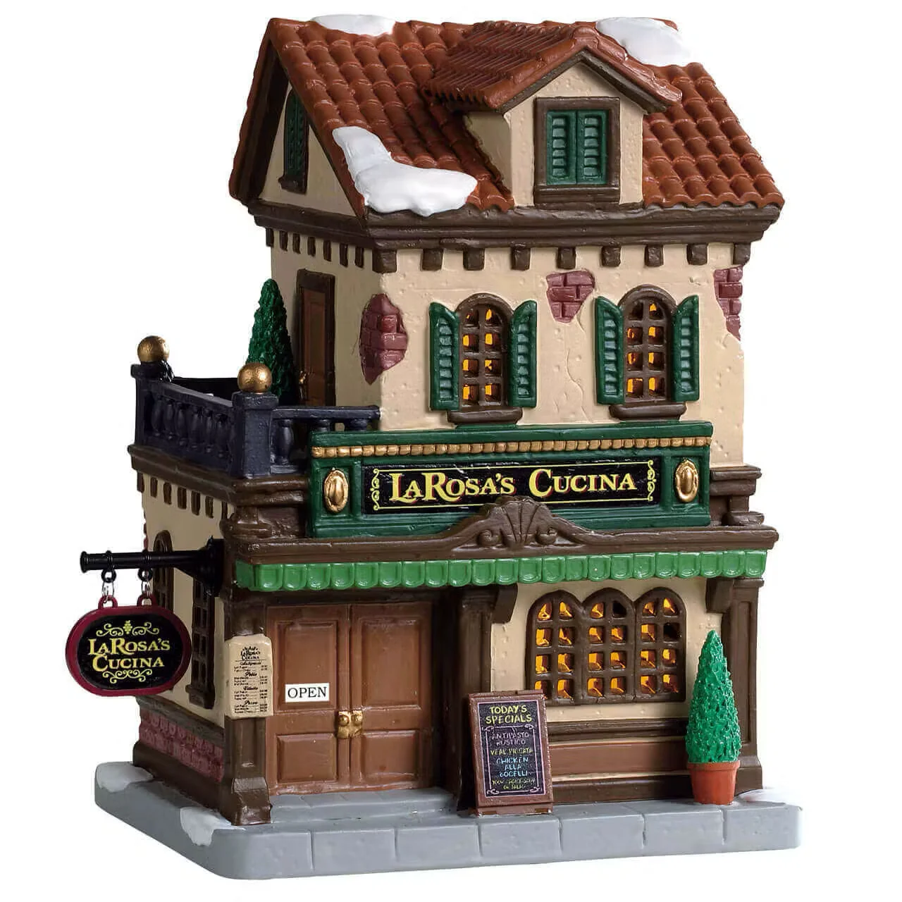 Lemax - LaRosa's Cucina Light Up Christmas Village Restaurant