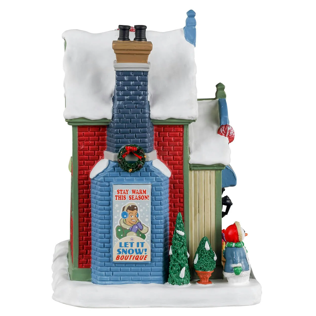 Lemax - Let It Snow! Christmas Village Light Up Shop - Image 2