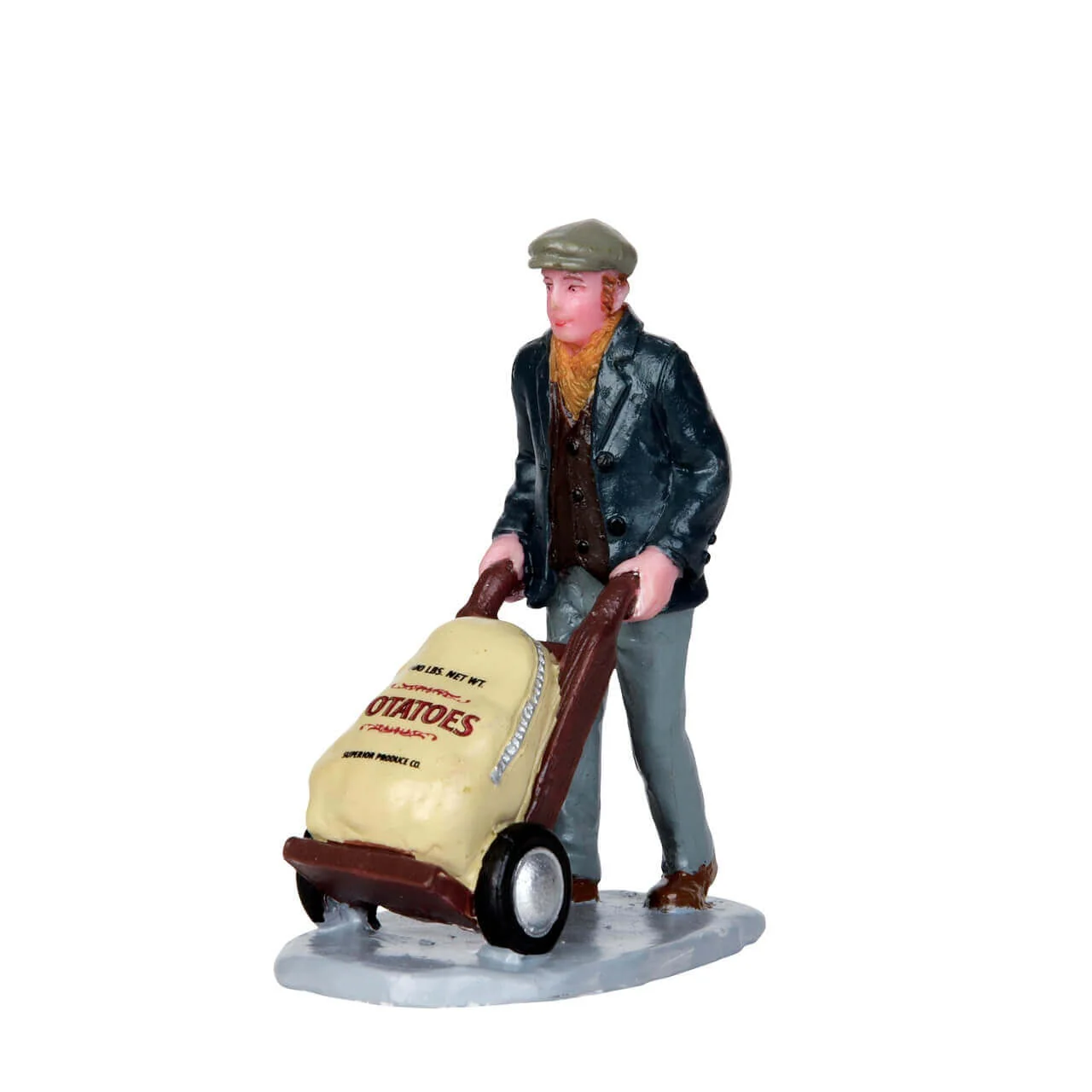 Lemax Market Worker- Christmas Village Figure
