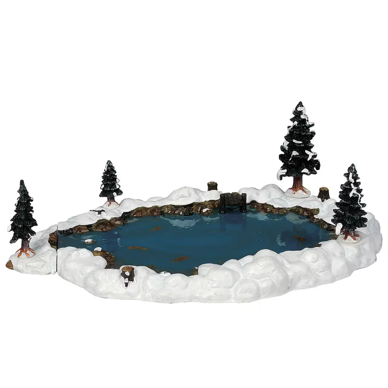 Lemax - Mill Pond - Set of 6 Christmas Village Ornament