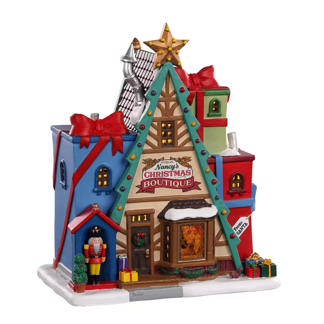 Lemax - Nancy's Christmas Boutique Light Up Christmas Village Shop