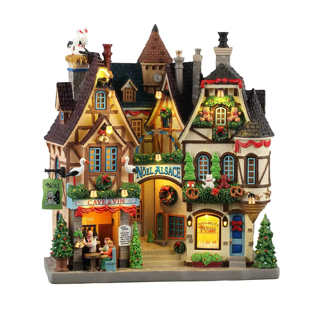 Lemax - Noel Alsace Christmas Village Light Up Facade